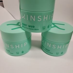 Kinship Mint Mud deep pore detox mask 3 pack